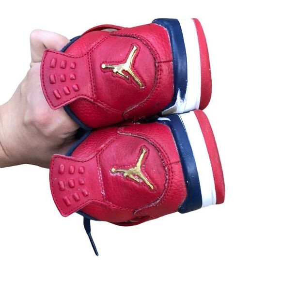 RARE 2019 Air Jordan 4 Retro GS 'FIBA' Size 7.5 - Picture 16 of 16